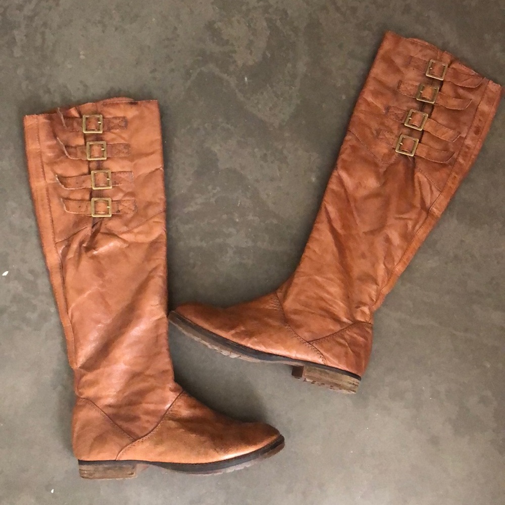 🐎 Leather Steve Madden Riding Boots 🐎